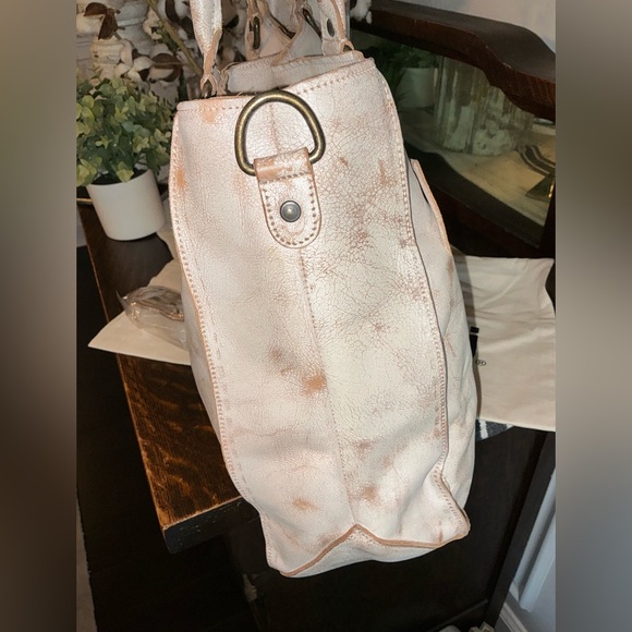 NWT Bed Stu Leather Rockaway Shoulder Crossbody Bag Tote Nectar Lux MSPR $345 - Picture 6 of 15